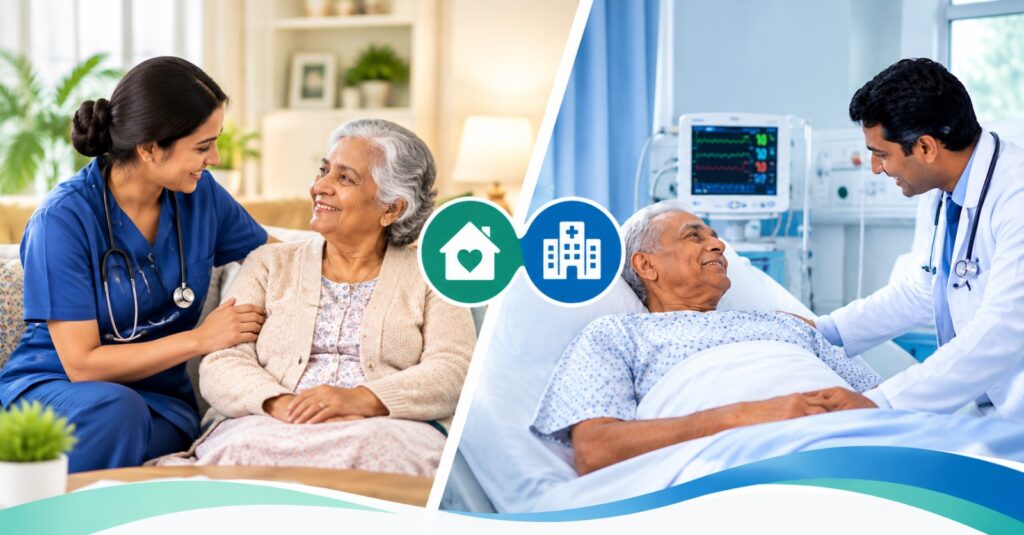 Home Health Care Vs Hospital Care
