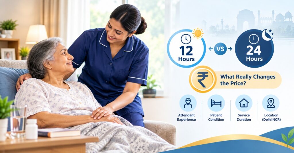 Patient Attendant Charges in Delhi NCR
