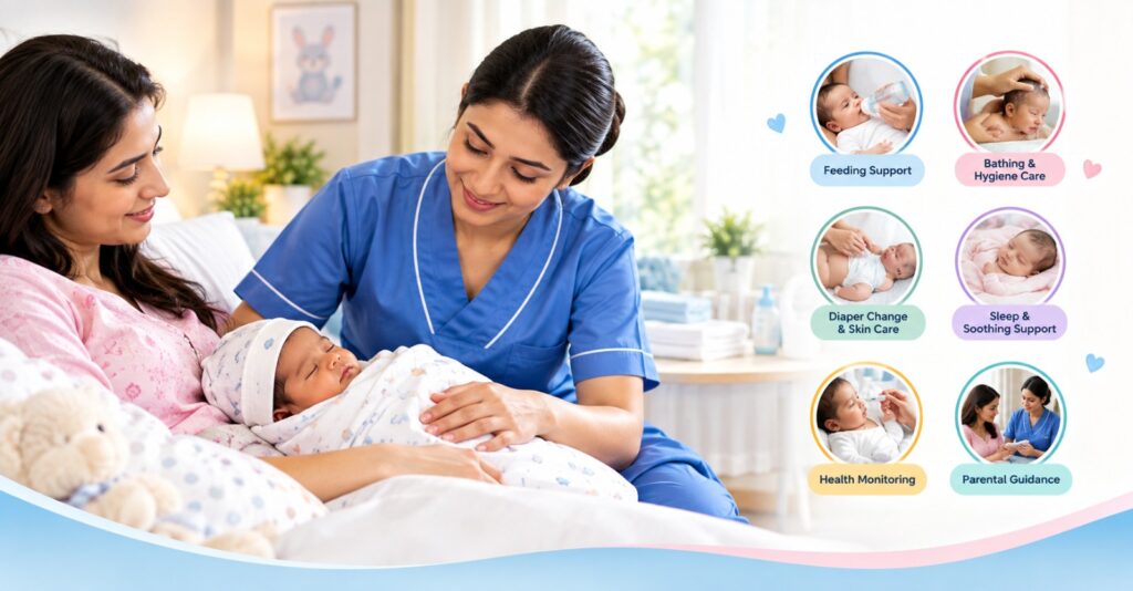 Newborn Baby Care at Home After Delivery