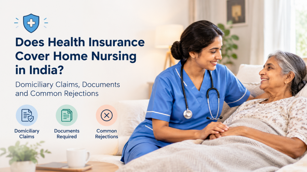 Health Insurance Cover Home Nursing in India